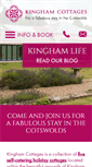 Mobile Screenshot of kinghamcottages.com